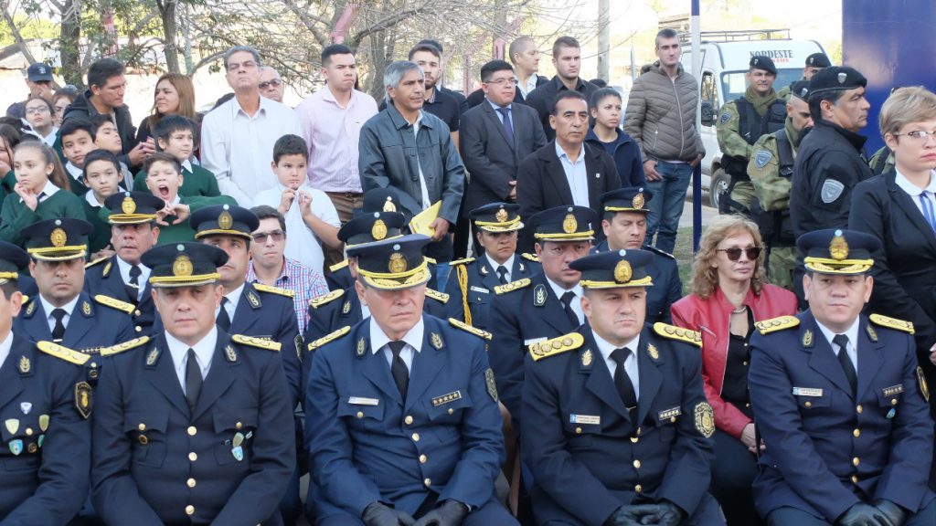 La C mara particip en el acto por el D a de la Polic a del Chaco